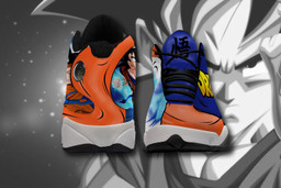 Goku Sneakers Custom Anime Dragon Ball Shoes - 3 - GearAnime