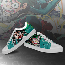 Izuku Midoriya Skate Shoes Custom Deku My Hero Academia Anime Shoes - 4 - GearAnime