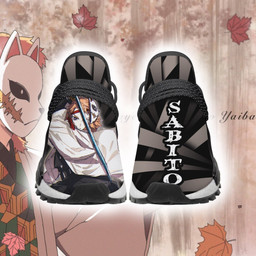 Demon Slayer Shoes Sabito Shoes Custom Skill Anime Sneakers - 2 - GearAnime