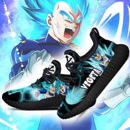 Vegeta Blue Reze Shoes Dragon Ball Custom Anime Shoes - 4 - GearAnime