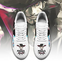 Dracule Mihawk Air Sneakers Custom Anime One Piece Shoes - 2 - GearAnime