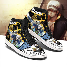 Trafalgar D. Water Law Sneakers Custom Anime One Piece Shoes - 2 - GearAnime