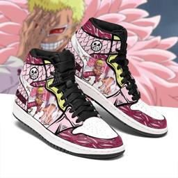 Doflamingo Sneakers Devil Fruit Custom Anime One Piece Shoes - 2 - GearAnime