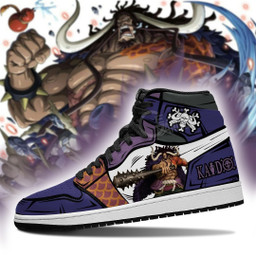 Yonko Kaido Sneakers Custom Anime One Piece Shoes - 3 - GearAnime
