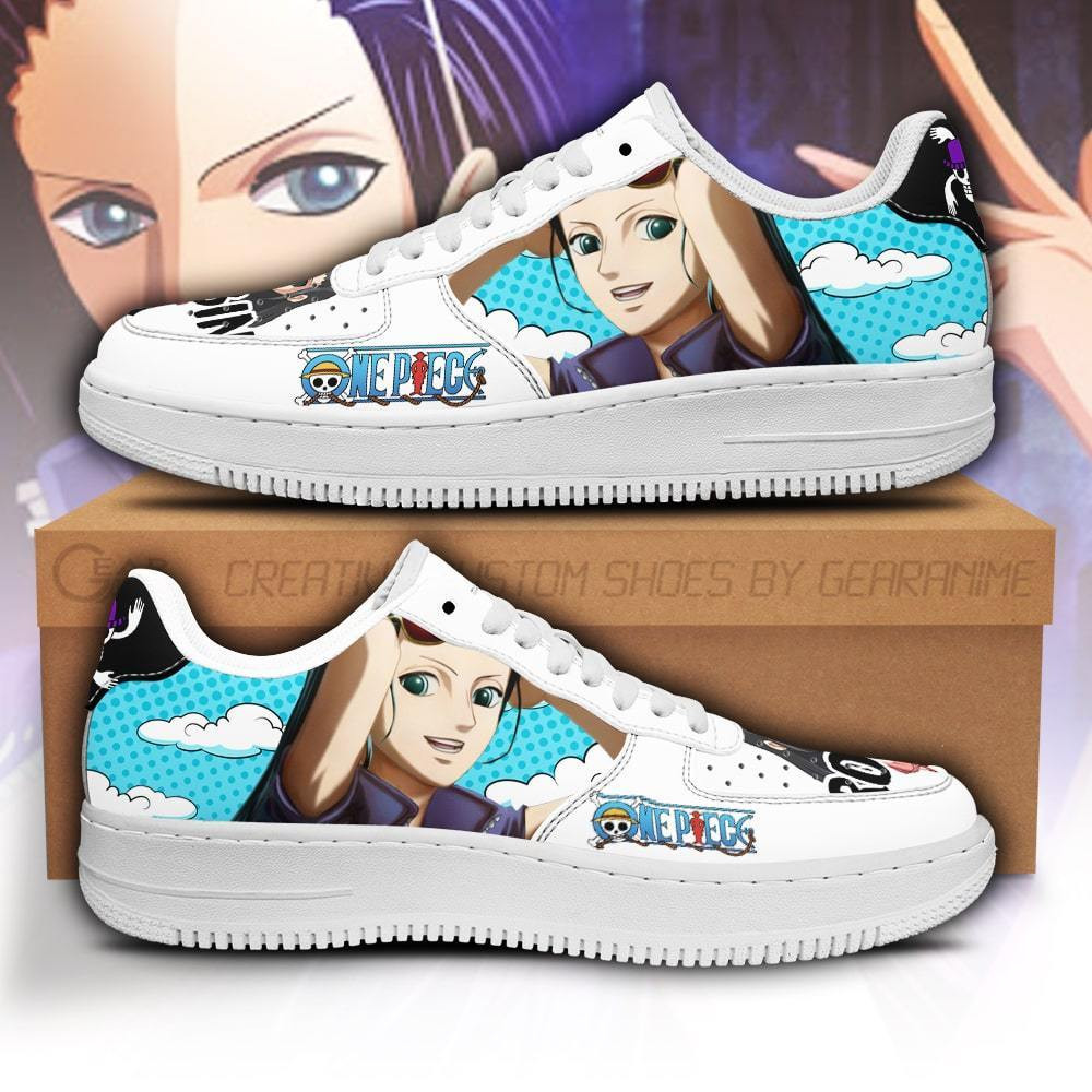 Nico Robin Air Sneakers Custom Anime One Piece Shoes - 1 - GearAnime