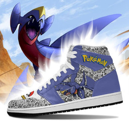 Garchomp Sneakers Custom Anime Pokemon Shoes - 3 - GearAnime