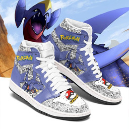 Garchomp Sneakers Custom Anime Pokemon Shoes - 2 - GearAnime