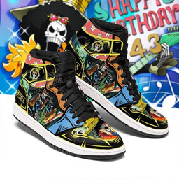 Brook Sneakers Custom Anime One Piece Shoes Gift Idea - 2 - GearAnime