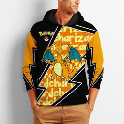 Charizard Zip Hoodie Costume Pokemon Shirt Fan Gift Idea VA06 - 2 - GearAnime