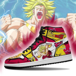 DBZ Super Broly Sneakers Custom Anime Dragon Ball Shoes - 3 - GearAnime