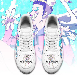 Mr 2 Bon Clay Air Sneakers Custom Anime One Piece Shoes - 2 - GearAnime