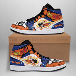 Goku Sneakers Custom Anime Dragon Ball Shoes - 2 - GearAnime