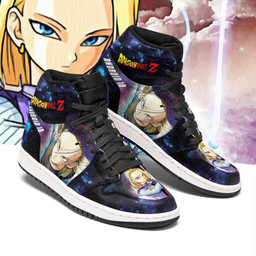 Android 18 Sneakers Galaxy Custom Dragon Ball Anime Shoes - 2 - GearAnime