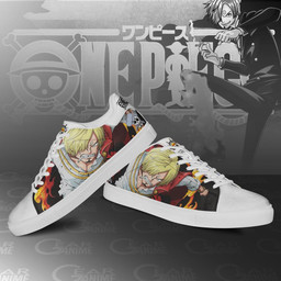 Vinsmoke Sanji Skate Shoes One Piece Custom Anime Shoes - 3 - GearAnime
