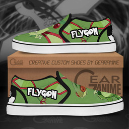 Flygon Slip On Sneakers Pokemon Custom Anime Shoes - 2 - GearAnime