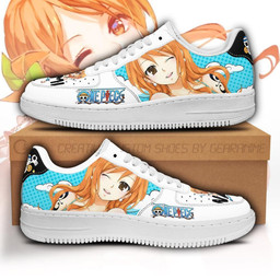 Nami Air Sneakers Custom Anime One Piece Shoes - 1 - GearAnime