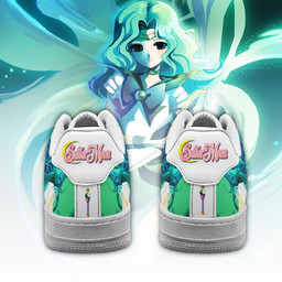 Sailor Neptune Air Sneakers Custom Anime Sailor Moon Shoes - 3 - GearAnime