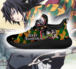 Giyu Tomioka Reze Shoes Demon Slayer Anime Sneakers Fan Gift Idea - 4 - GearAnime