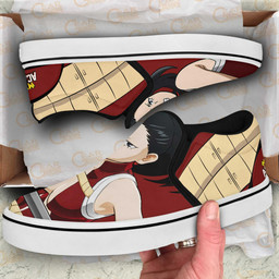 Momo Yaoyorozu Slip On Sneakers My Hero Academia Custom Anime Shoes - 3 - GearAnime
