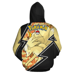 Ninetales Zip Hoodie Costume Pokemon Shirt Fan Gift Idea VA06 - 3 - GearAnime