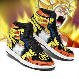 Goku SSJ Sneakers Kamehameha Custom Anime Dragon Ball Shoes - 2 - GearAnime