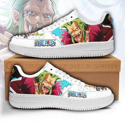 Bartolomeo Air Sneakers Custom Anime One Piece Shoes - 1 - GearAnime