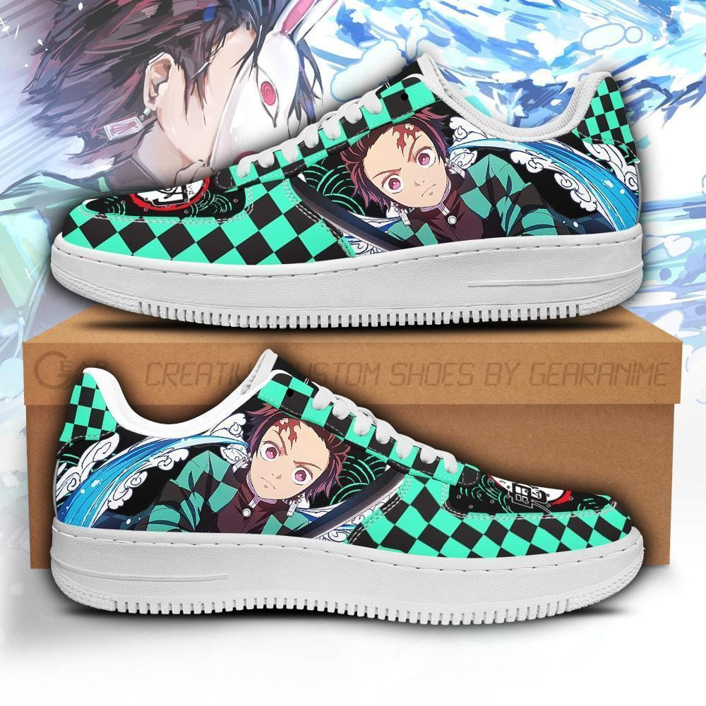 Tanjiro Air Sneakers Custom Demon Slayer Anime Shoes - 1 - GearAnime