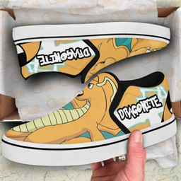 Dragonite Slip On Sneakers Pokemon Custom Anime Shoes - 3 - GearAnime