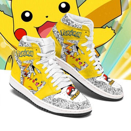 Pikachu Sneakers Custom Anime Pokemon Shoes - 2 - GearAnime