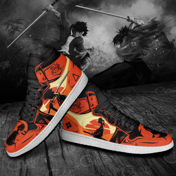 Samurai Champloo Sneakers Mugen and Jin Custom Anime Shoes - 3 - GearAnime