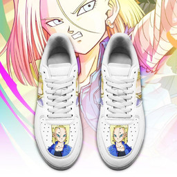 Android 18 Air Sneakers Custom Anime Dragon Ball Shoes Simple Style - 2 - GearAnime