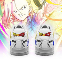 Android 18 Air Sneakers Custom Anime Dragon Ball Shoes Simple Style - 3 - GearAnime
