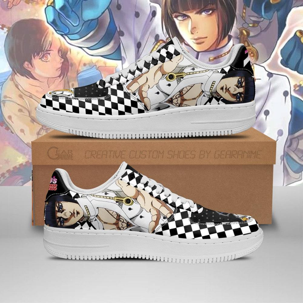 Bruno Bucciarati Sneakers JoJo Anime Shoes Fan Gift Idea PT06 - 1 - GearAnime