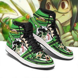 Tsuyu Asui Sneakers Custom Anime My Hero Academia Froppy Shoes - 2 - GearAnime