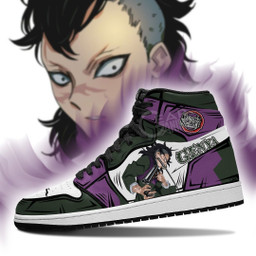 Genya Shinazugawa Sneakers Custom Anime Demon Slayer Shoes - 3 - GearAnime