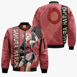 Haruno Sakura Hoodie Shirt Anime Jacket VA12 - 4 - GearAnime