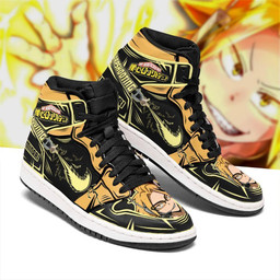 BNHA Denki Sneakers Custom Anime My Hero Academia Shoes - 2 - GearAnime