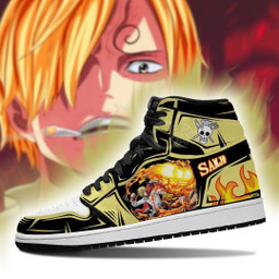 Sanji Diable Jambe Sneakers Custom Anime One Piece Shoes - 3 - GearAnime