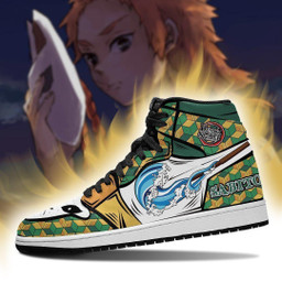 Demon Slayer Sabito Sneakers Custom Anime Shoes - 3 - GearAnime