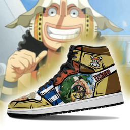 Usopp Sneakers Custom Anime One Piece Shoes Fan Gift Idea - 3 - GearAnime