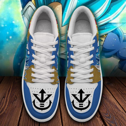 Vegeta Blue Low Sneakers Custom Dragon Ball Anime Shoes - 3 - GearAnime