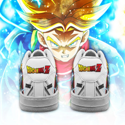 Future Trunks Air Sneakers Custom Anime Dragon Ball Shoes Simple - 3 - GearAnime