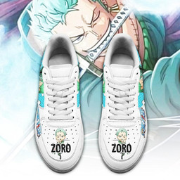 Zoro Air Sneakers Custom Anime One Piece Shoes - 2 - GearAnime