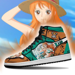 One Piece Nami Sneakers Custom Anime Shoes - 3 - GearAnime