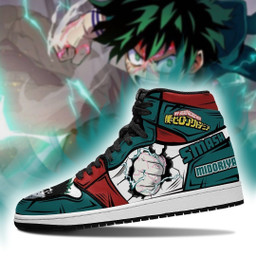 BNHA Izuku Deku Sneakers Custom Anime My Hero Academia Shoes - 3 - GearAnime