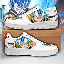 Gogeta Air Sneakers Custom Dragon Ball Anime Shoes Simple - 1 - GearAnime