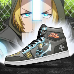Fire Force Arthur Boyle Sneakers Custom Anime Shoes - 3 - GearAnime