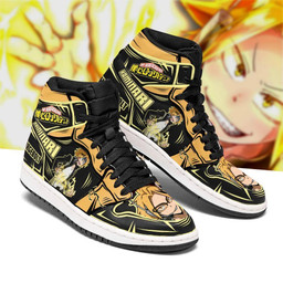 BNHA Denki Sneakers Chargebolt Custom Anime My Hero Academia Shoes - 2 - GearAnime