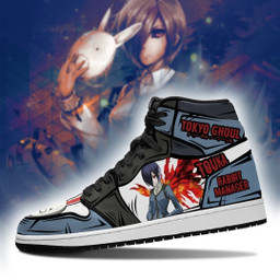 Touka Kirishima Sneakers Custom Tokyo Ghoul Anime Shoes MN05 - 3 - GearAnime