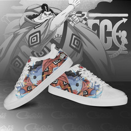 Jinbei Skate Shoes One Piece Custom Anime Shoes - 3 - GearAnime